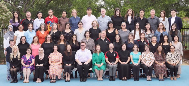 Whole staff photo