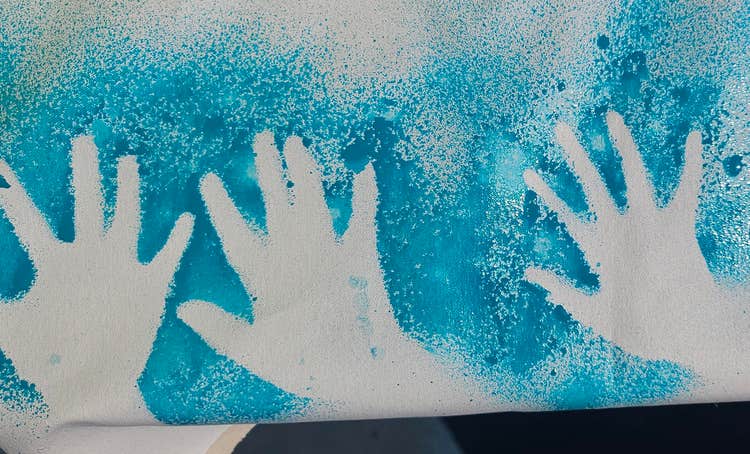 Hand prints